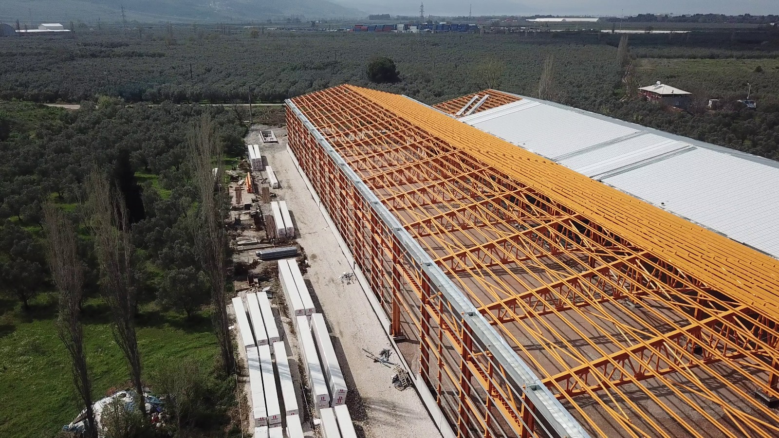Engürü Depo İnşaatı